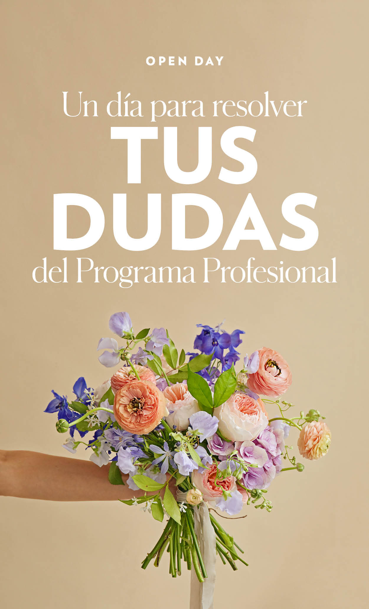 ¿Quieres ser florista?